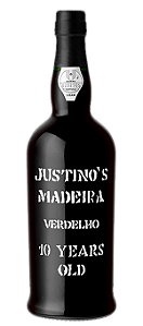 Vinho Sobremesa Justinos Madeira Verdelho 10 Anos Meio Seco - 750ml
