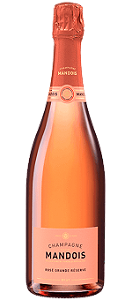 Champagne Rose Mandois Grande Reserve - 750ml