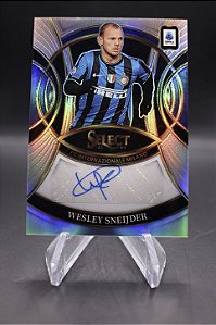 Wesley Sneijder - 2025-26 Panini Select Serie A Auto Silver Inter Milan