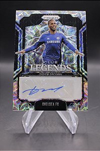 Didier Drogba - 2024-25 Panini Prizm Choice Club Legends Auto Chelsea