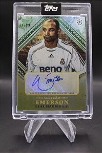 Emerson - 2023-24 Topps Selecao /99 Auto Real Madrid
