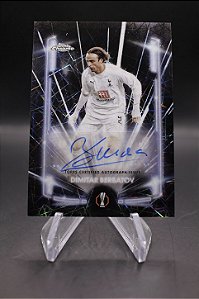 Dimitar Berbatov - 2024-25 Topps Chrome UEFA Black Lazer Auto Tottenham Hotspur