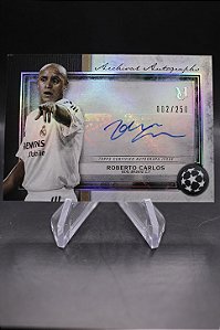 Roberto Carlos - 2020-21 Topps Museum Archival Autograph /250 Real Madrid