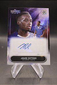 Jamie Gittens - 2025-26 Topps Summer Signings /50 Auto Chelsea