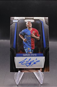 Samuel Eto'o - 2025-26 Panini Prizm FIFA Auto Barcelona
