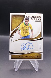Philippe Coutinho - 2020-21 Immaculate Modern Marks Bronze Auto /50 Brasil