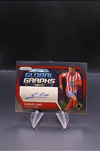 Samuel Lino - 2025 Panini Prizm FIFA Club World Cup Global Graphs Auto