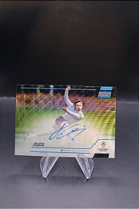 Jack Grealish - 2021-22 Stadium Club Blue Wave Refractor Auto /75 Man City