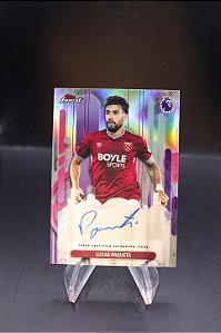 Lucas Paqueta - 2025-26 Topps Finest Premier League Auto Flamengo