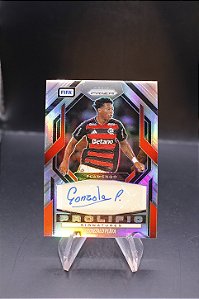 Gonzalo Plata - 2025-26 Prizm FIFA Prolific Signatures Silver Prizm Auto /199 Flamengo