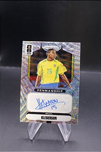 Kleberson - 2026 Panini Prizm World Cup Penmanship Wave Auto Brasil