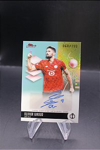 Olivier Giroud - 2025 Finest UEFA Club Competitions Aqua Refractor /199