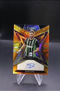 Matias Vina - 2025-26 Panini Select Serie A Orange /49 Auto Sassuolo