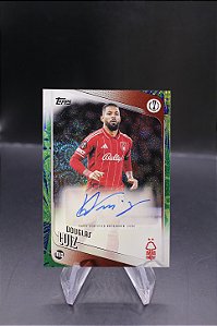 Douglas Luiz - Topps Chrome UEFA Club Carnaval Auto Forest