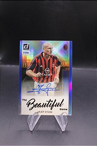 Jaap Stam - 2022-23 Donruss Blue Prizm Beautiful Game Auto /99 Milan