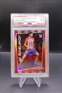 Saul Niguez - 2023-24 Topps Los Rojiblancos /5 Auto PSA 9 Flamengo