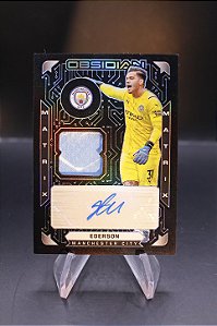 Ederson - 2021-22 Obsidian Soccer Patch Auto /85 Manchester City