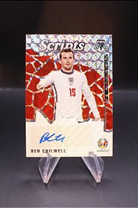 Ben Chilwell - 2021 Panini Mosaic UEFA Euro Auto Scripts England