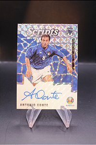 Antonio Conte - 2021 Panini Mosaic UEFA Euro Auto Prizm Scripts Italy