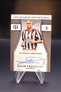 David Trezeguet - 2021-22 Chronicles National Treasures Auto /99 Juventus