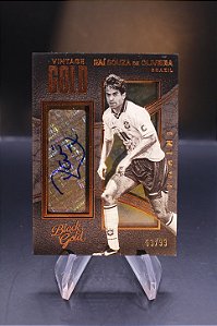Rai Souza de Oliveira - 2016-17 Panini Black Gold Vintage Auto /99 Brasil