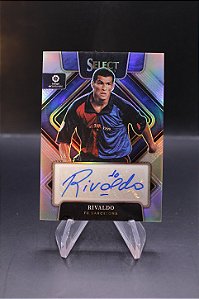 Rivaldo - 2022-23 Panini Select La Liga Auto Silver Barcelona