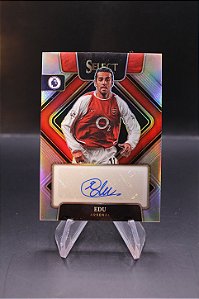 Edu - 2022-23 Select Premier League Silver Prizm Auto Arsenal