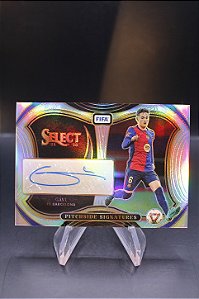 Gavi - 2024-25 Panini Select FIFA Silver Pitchside Auto Barcelona