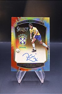 Rai Souza De Oliveira - 2016-17 Panini Select FIFA Tie-dye Auto /30 Brasil