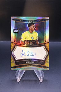 Rodrygo - 2024-25 Select FIFA Signatures Auto Prizm Brasil