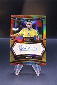 Yan Couto - 2024-25 Select FIFA Signatures Auto Tie Dye /25 Brasil