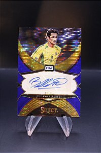Juliano Belletti - 2024-25 Select FIFA Select Signatures Blue Pulsar Auto Brasil