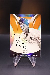 Rai Souza de Oliveira - 2017 Panini Nobility Crescent Auto On Card /49 Brasil