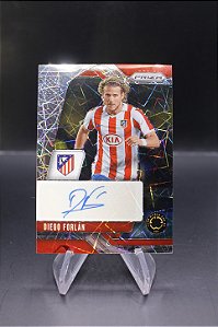 Diego Forlan - 2025 Panini Prizm FIFA Club World Cup Auto Velocity Atletico de Madrid