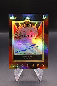 Leonardo - 2023-24 Topps Deco Auto AC Milan Legends