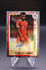 Kingsley Coman - 2022-23 Topps Merlin UEFA /99 Auto Mojo Bayern Munich
