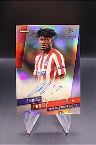 Thomas Partey - 2019-20 Topps Finest UEFA Finest Auto Atletico Madrid