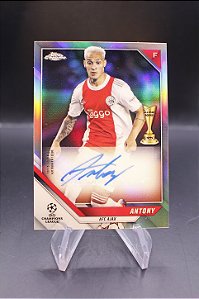 Antony - 2022 Topps Chrome Champions League Rc Auto Ajax