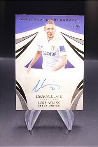 Luke Ayling - 2021 Panini Immaculate Collection Soccer Auto /99 Leeds