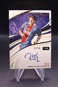 Rai Souza de Oliveira - 2021 Panini Immaculate Soccer INK Auto /50 PSG