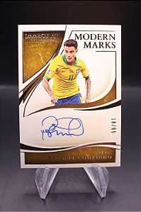 Philippe Coutinho - 2020-21 Immaculate Modern Marks Silver Auto /99 Brasil