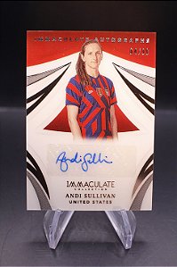Andi Sullivan - 2021 Panini Immaculate Collection Soccer Auto /99 USA