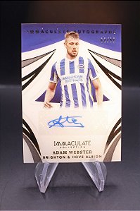 Adam Webster - 2021-22 Panini Immaculate Auto /99 Brighton