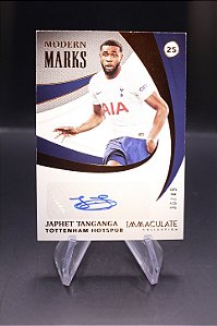Japhet Tanganga - 2021 Immaculate Modern Marks Auto /49 Tottenham
