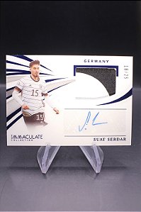 Suat Serdar - 2021 Panini Immaculate Patch Auto /25 - Germany