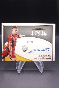 Rafael Santos Borre - 2022-23 Panini Immaculate Ink /78 Auto Colombia