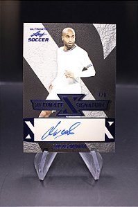 Lucas Moura - 2022 Leaf Ultimate Signature Auto Blue /8 São Paulo