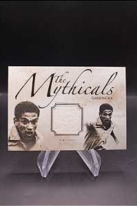 Garrincha - 2024 Futera Unique The Mythicals Jersey Patch /21 Brasil