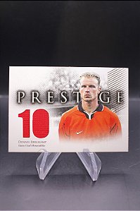 Dennis Bergkamp - 2022 Futera Unique Prestige Game Used Jersey /26