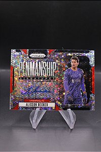Alisson Becker - 2024-25 Panini Prizm Premier League Penmanship Auto Liverpool